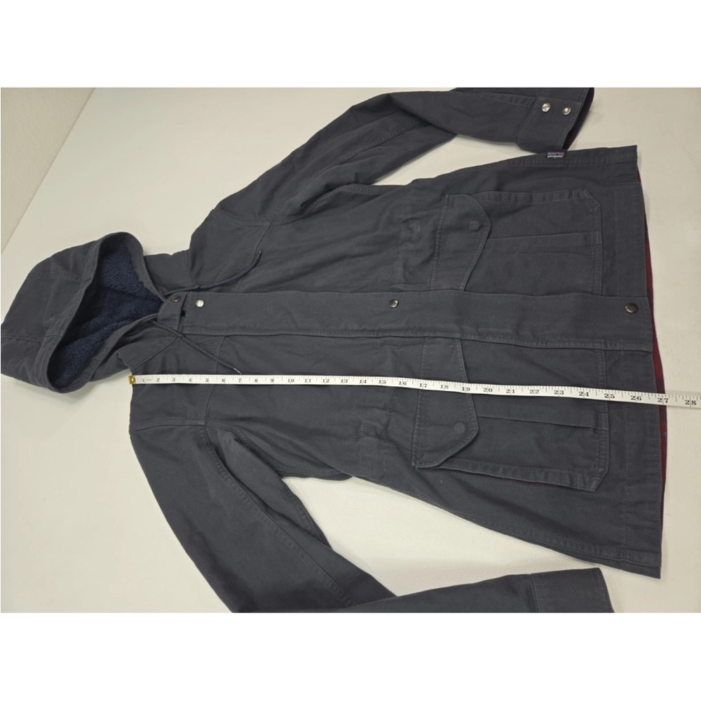 Patagonia Prairie Dawn Jacket Navy Blue Size M Womens Canvas Gorpcore - Picture 8 of 8